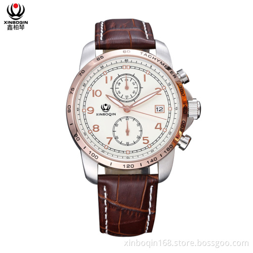 XINBOQIN Factory Custom Brand Fashion Quartz Men Wrist Watch